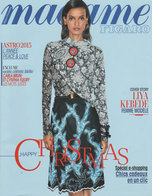 couverture madame figaro 12 décembre 2014